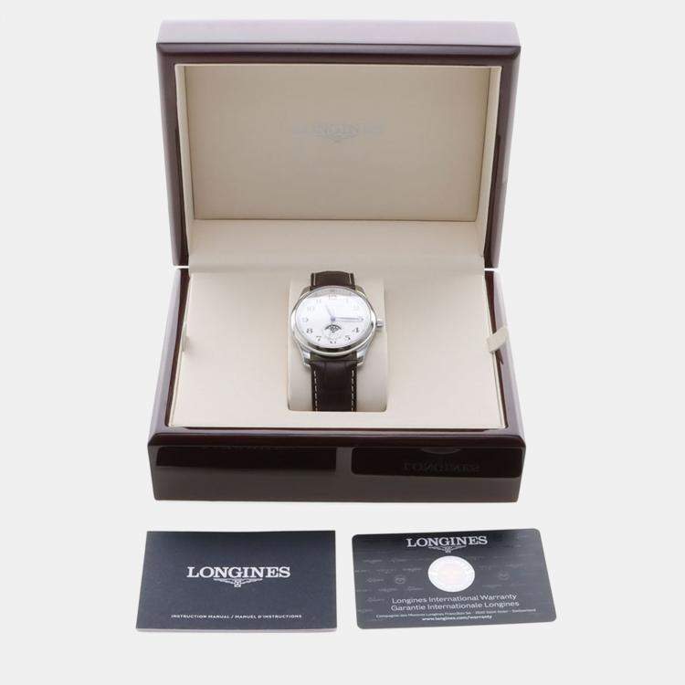 Pre Owned Longines Master Collection L2.909.4 Automatic Stainless Steel Men's Wristwatch 40 mm