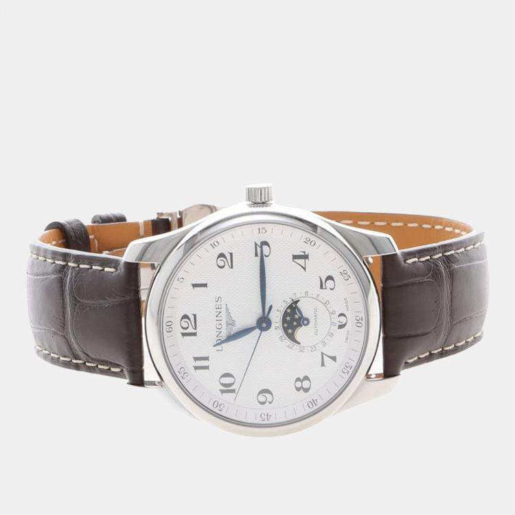 Pre Owned Longines Master Collection L2.909.4 Automatic Stainless Steel Men's Wristwatch 40 mm