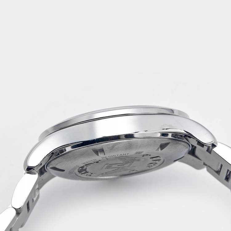 Pre Owned Longines Conquest L3.759.4.96.6 Blue Dial Stainless Steel Men's Wristwatch 41 mm