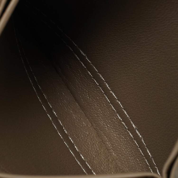 Pre Owned Loro Piana Beige Leather Extra Card Holder