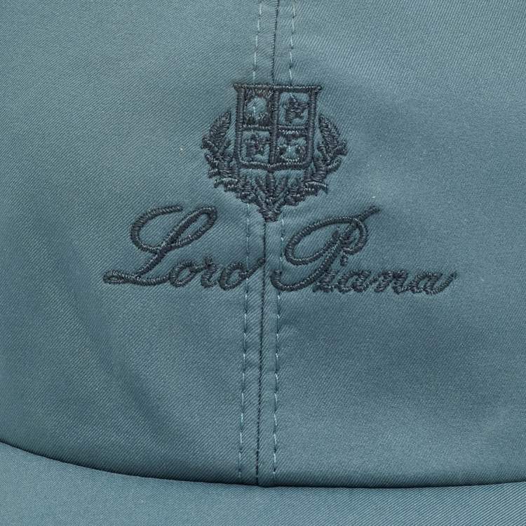 Pre Owned Loro piana Blue Storm System Microfibre Baseball Cap M