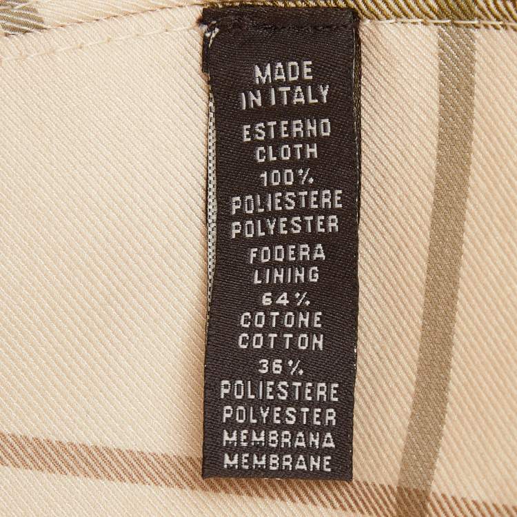 Pre Owned Loro Piana Beige Storm System Baseball Cap L