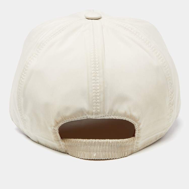Pre Owned Loro Piana Beige Storm System Baseball Cap L