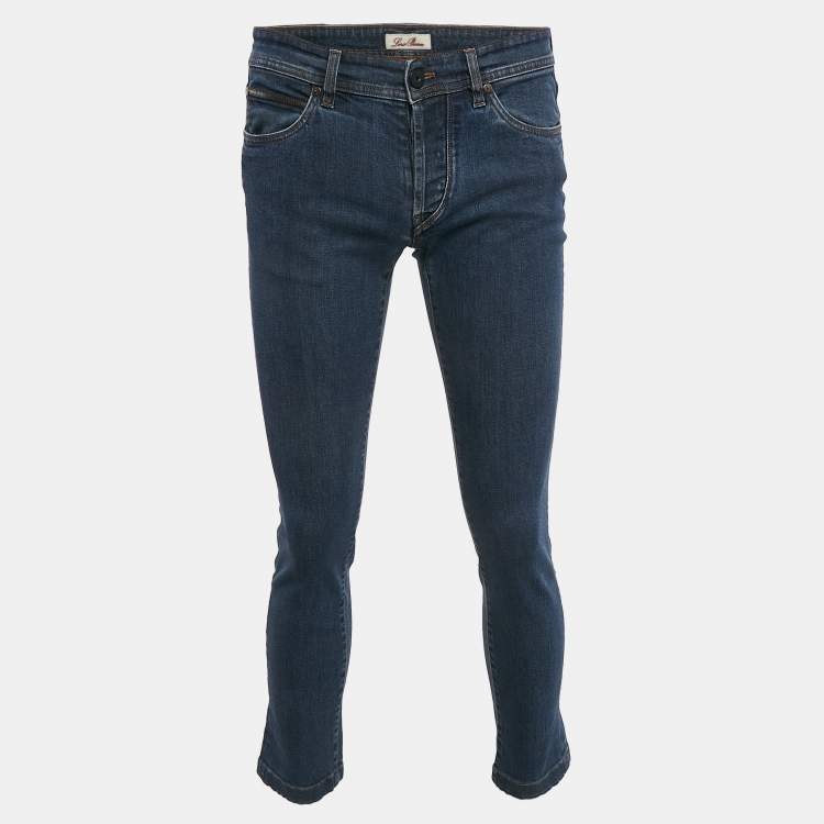 Pre Owned Loro Piana Blue Denim Jeans M Waist 33"