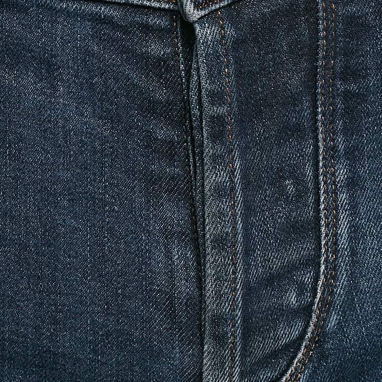 Pre Owned Loro Piana Blue Denim Jeans M Waist 33"