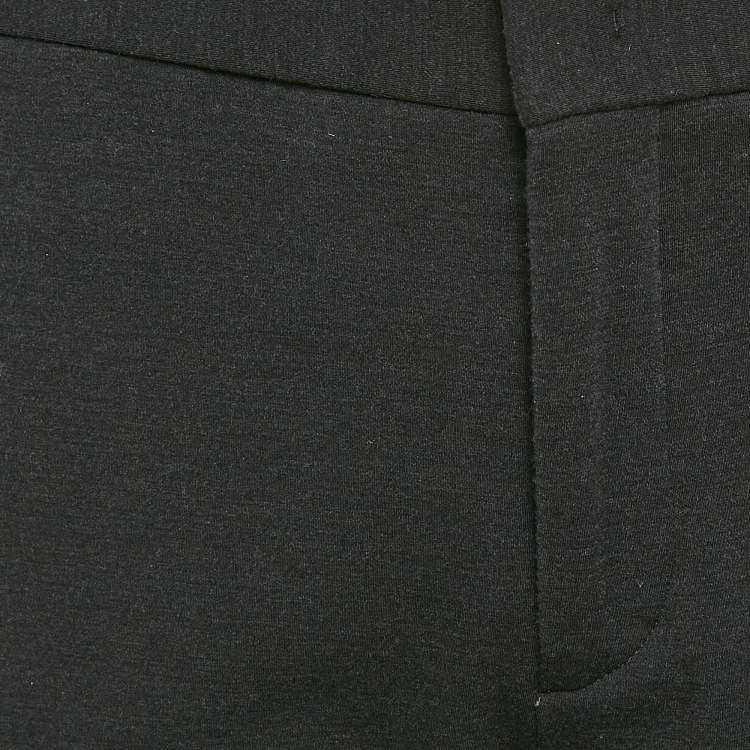 Pre Owned Loro Piana Grey Wool Jersey Trousers XL