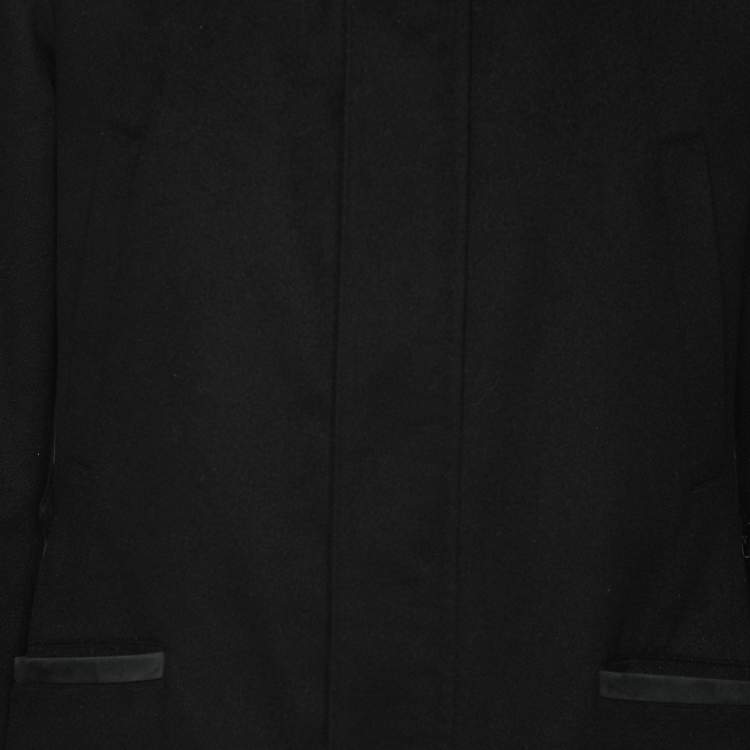 Pre Owned Loro Piana Black Cashmere Jacket S