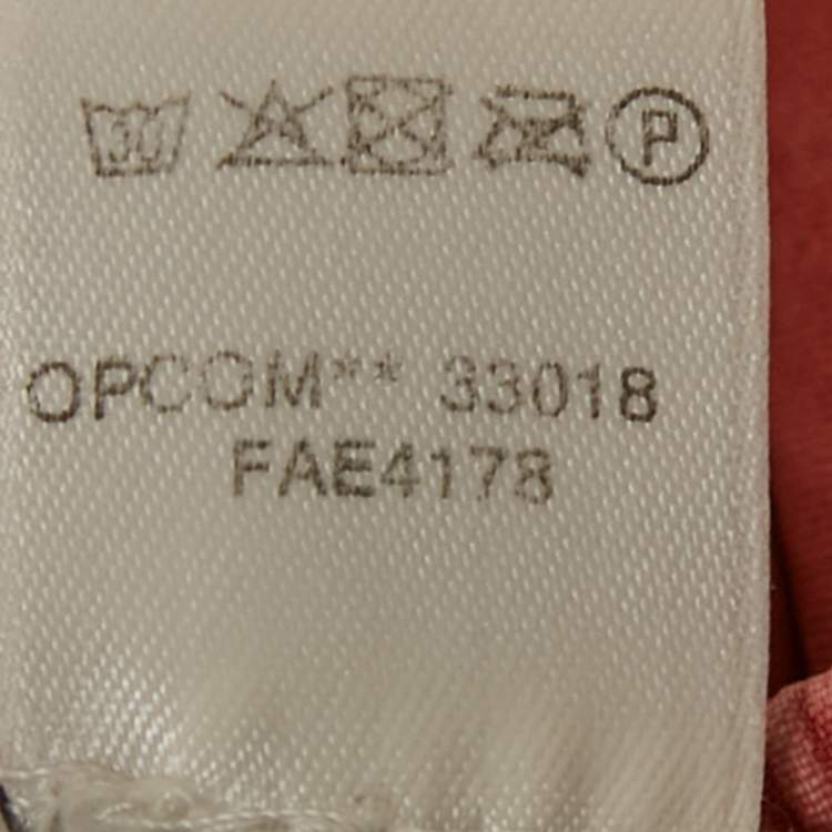 Pre Owned Loro Piana Pink Silk Drawstring Swim Shorts M