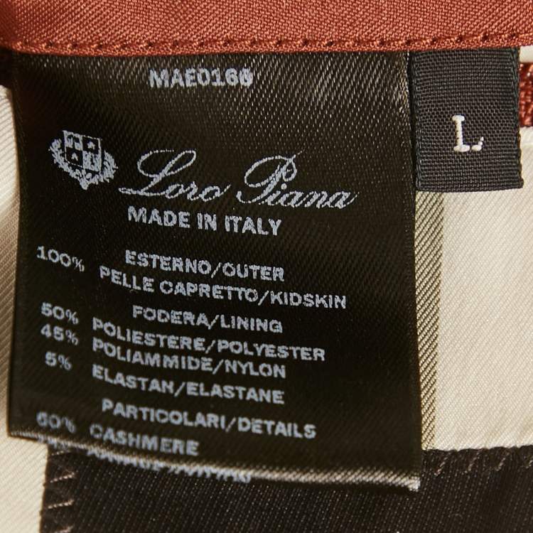 Pre Owned Loro Piana Blue Suede Buttoned Jacket L