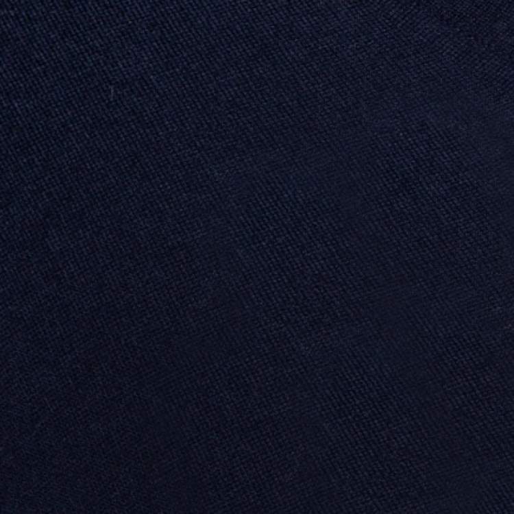 Pre Owned Loro Piana Navy Blue Cashmere V-Neck Sweater XL