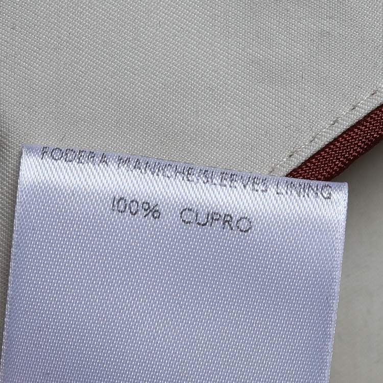 مملوكة مسبقًا Loro Piana Beige Cotton Roadster Villa D'este Jacket XL