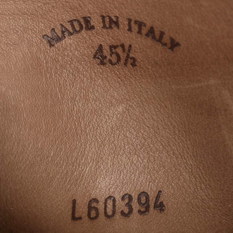 Pre Owned Loro Piana Brown Suede Summer Walk Loafers Size 45.5