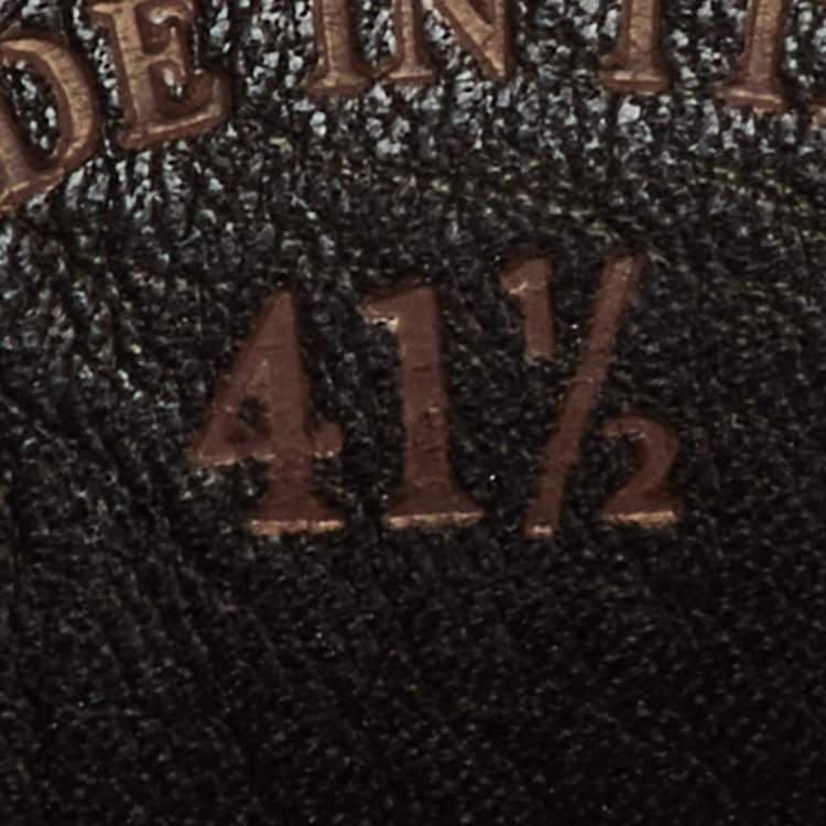 Pre Owned Loro Piana Black Suede Summer Walk Slip On Loafers Size 41.5