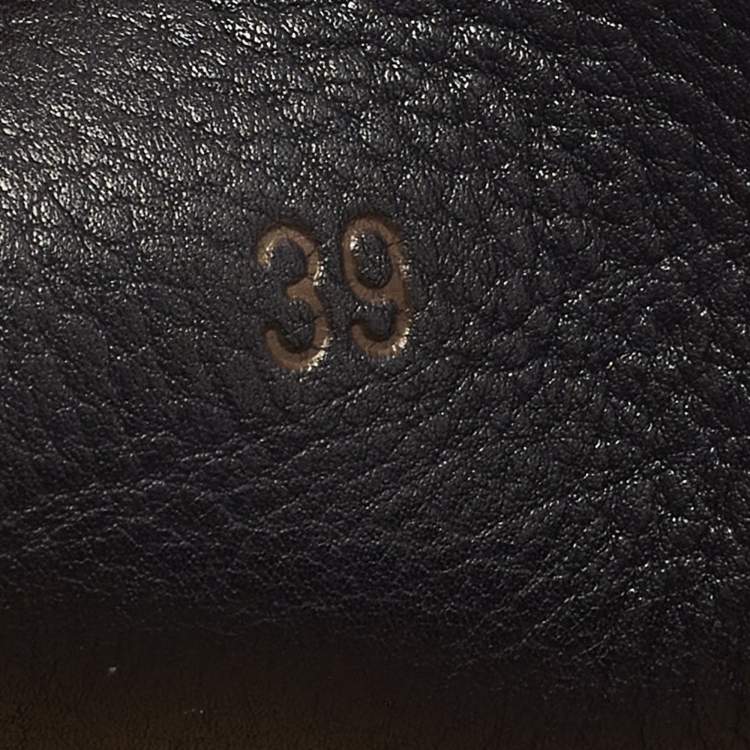 Pre Owned Loro Piana Summer Charms Walk Size 39 Navy Blue Suede Loafers