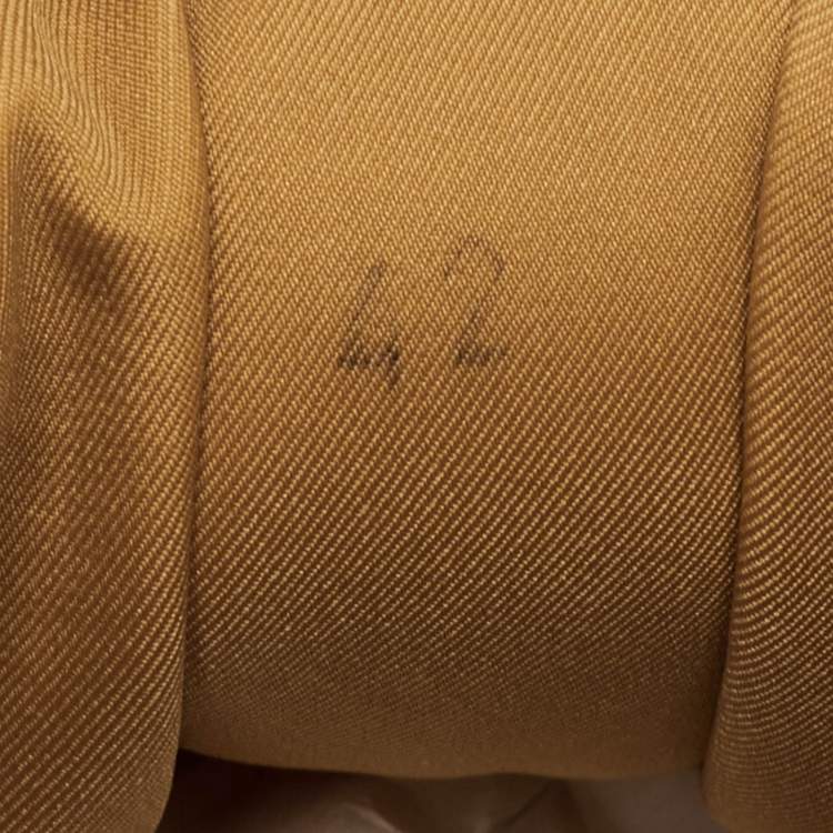 Pre Owned Loro Piana Modular Walk Size 42 Yellow Suede and Fabric Low Top Sneakers