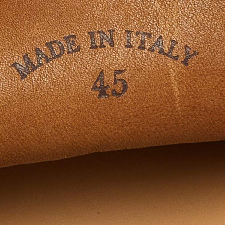 Pre Owned Loro Piana Brown Suede Summer Walk Loafers Size 45