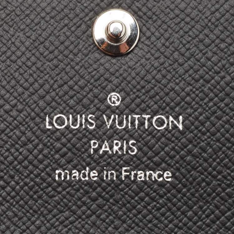 Pre Owned Louis Vuitton Monogram Eclipse Canvas 6 Key Holder