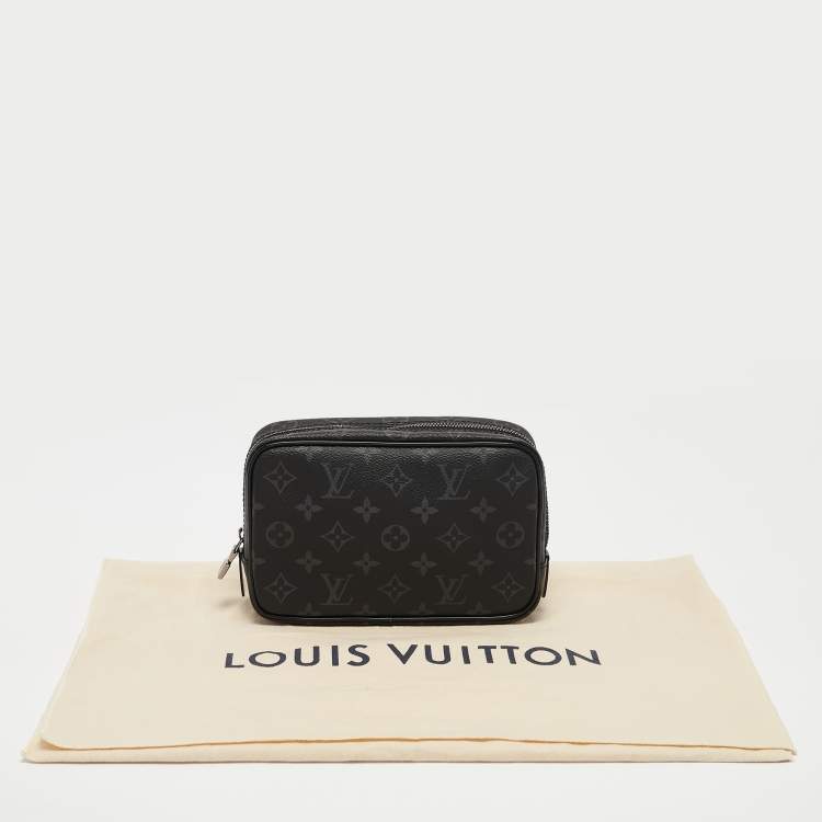 Pre Owned Louis Vuitton Monogram Eclipse Canvas Toiletry PM Bag