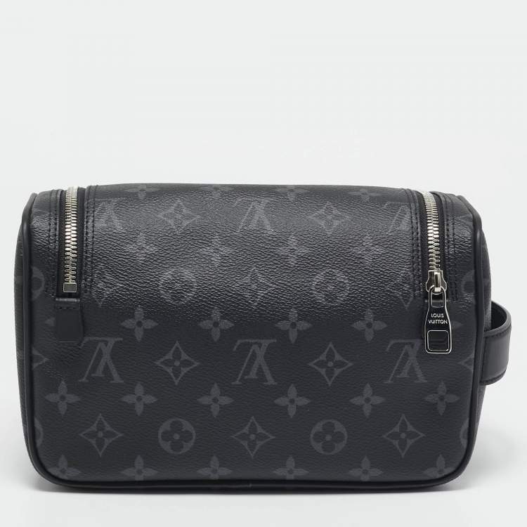 Pre Owned Louis Vuitton Monogram Eclipse Canvas Toiletry Pouch