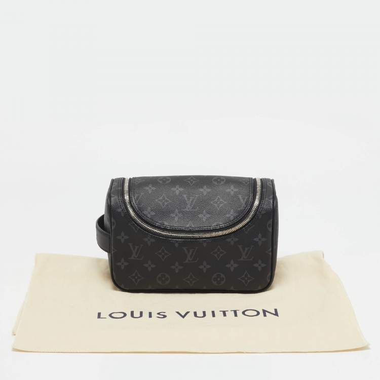 Pre Owned Louis Vuitton Monogram Eclipse Canvas Toiletry Pouch