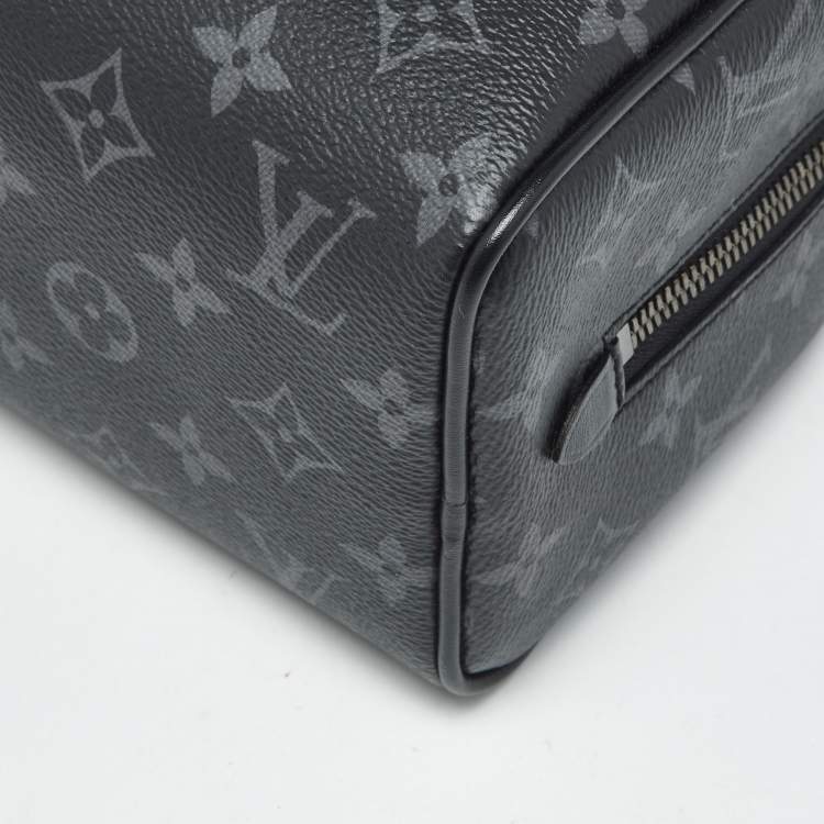 Pre Owned  Louis Vuitton Monogram Eclipse Canvas Locker Dopp Kit