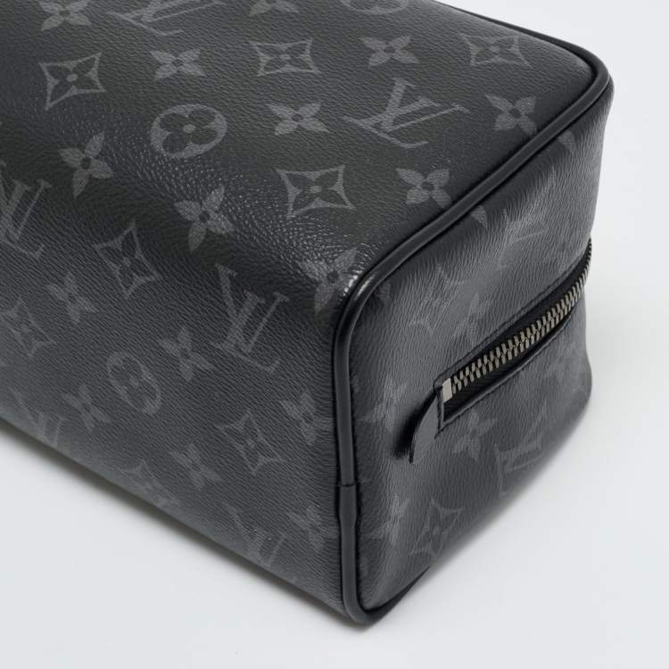 Pre Owned  Louis Vuitton Monogram Eclipse Canvas Locker Dopp Kit