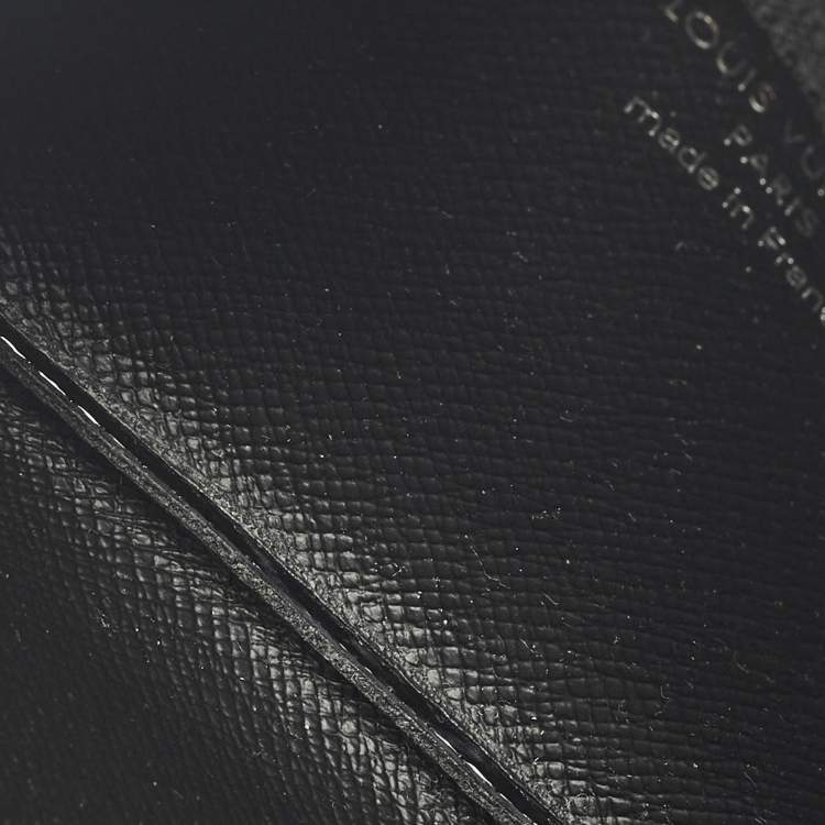 Pre Owned Louis Vuitton Monogram Eclipse Reverse Canvas Key Pouch