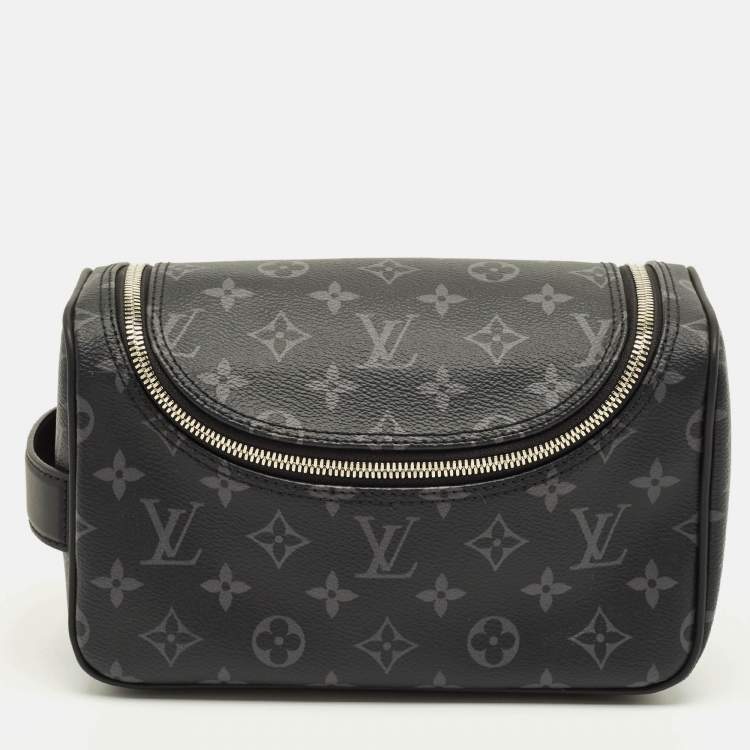 Pre Owned Louis Vuitton Monogram Eclipse Canvas Toiletry Bag