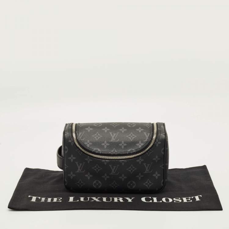 Pre Owned Louis Vuitton Monogram Eclipse Canvas Toiletry Bag