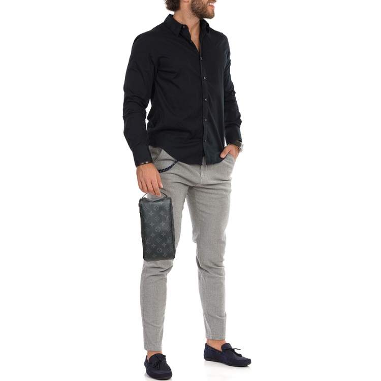 Pre Owned Louis Vuitton Monogram Eclipse Canvas Toiletry Bag