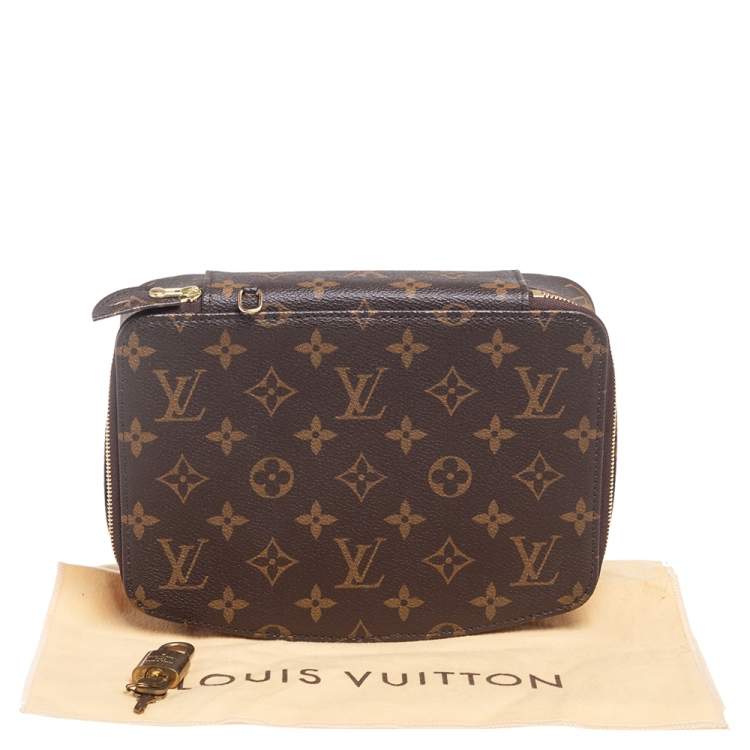 Pre Owned Louis Vuitton Monogram Canvas Monte Carlo Jewelry Case