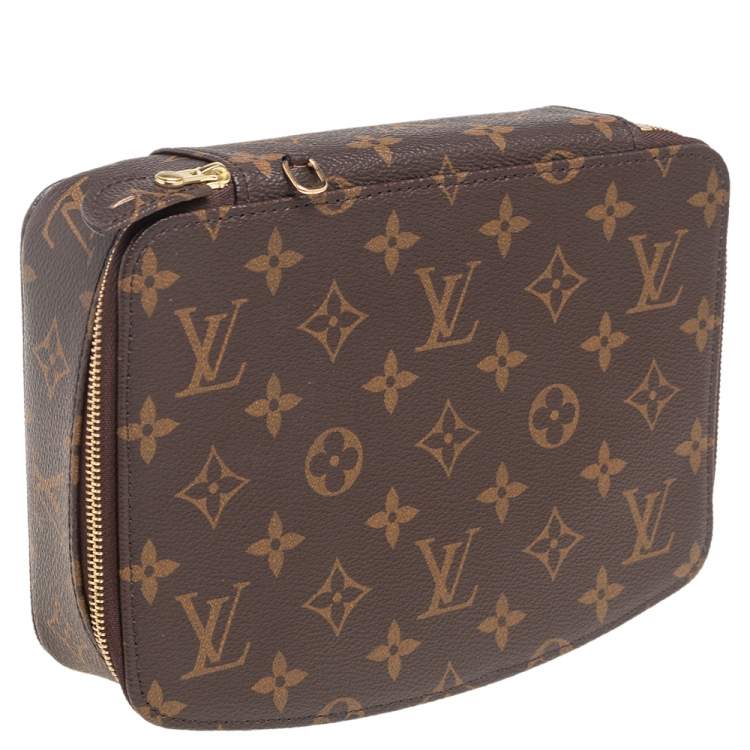 Pre Owned Louis Vuitton Monogram Canvas Monte Carlo Jewelry Case