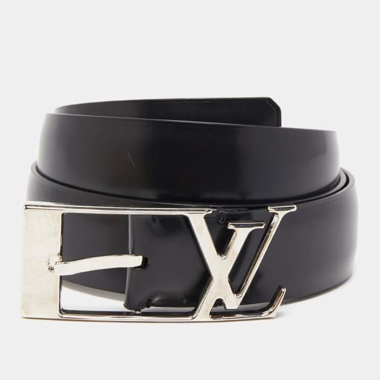 Louis Vuitton Neogram 30MM Leather Belt - Black Belts, Accessories