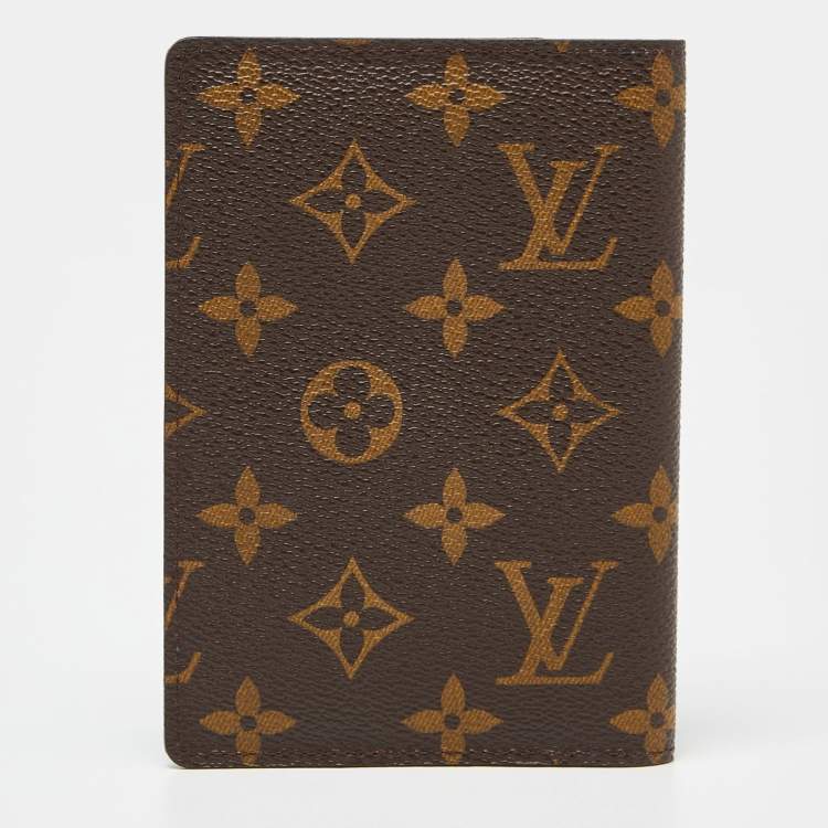 Pre Owned Louis Vuitton Monogram Canvas My LV Heritage Passport Cover