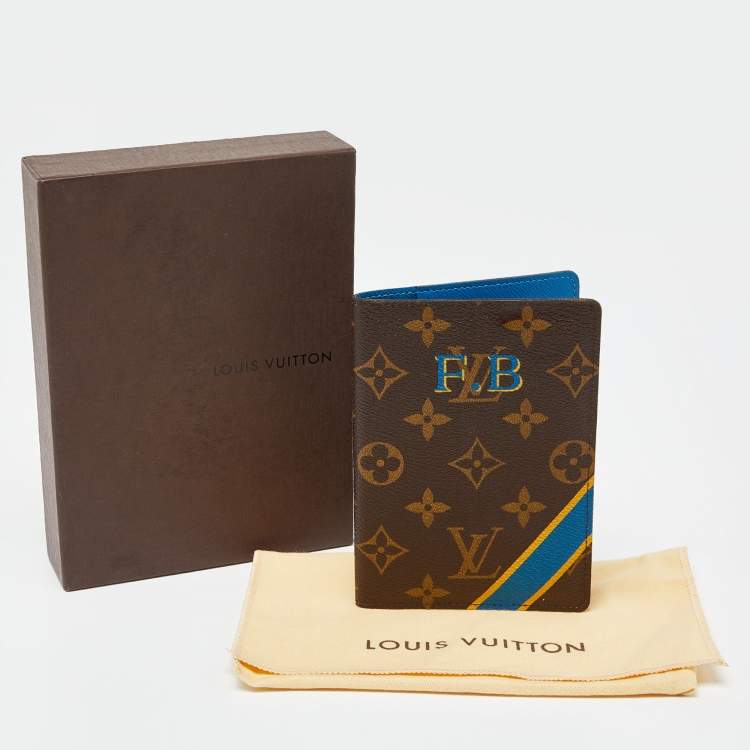 Pre Owned Louis Vuitton Monogram Canvas My LV Heritage Passport Cover