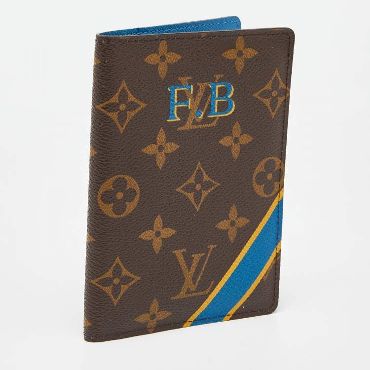 Pre Owned Louis Vuitton Monogram Canvas My LV Heritage Passport Cover