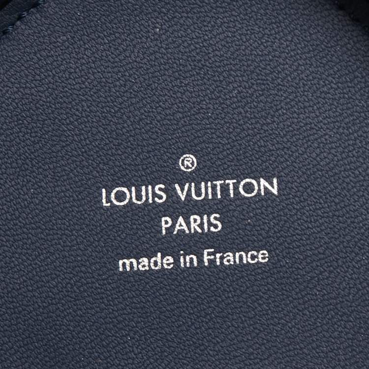 Pre Owned Louis Vuitton Blue Monogram Escale Canvas Earphone Case