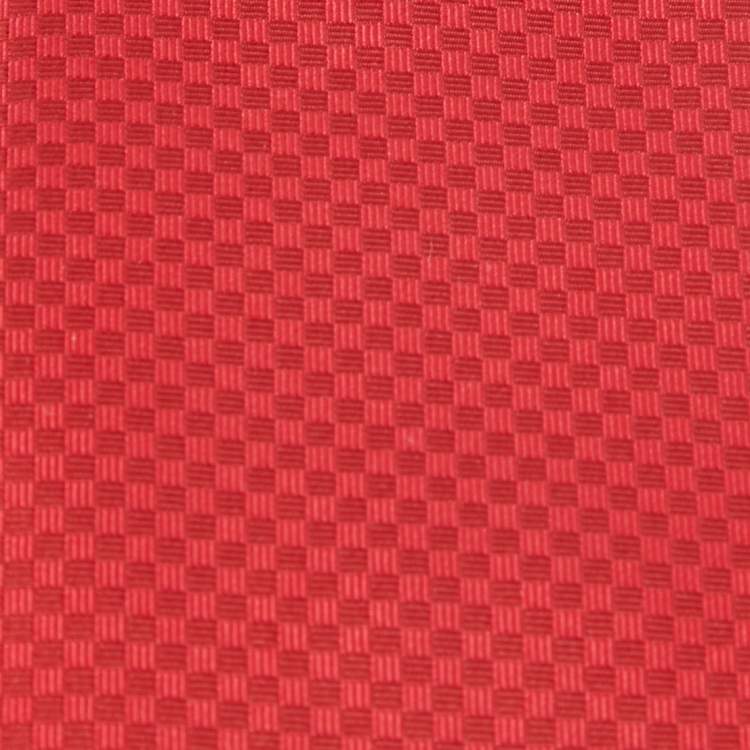 Pre Owned Louis Vuitton Red Micro Damier Silk Tie