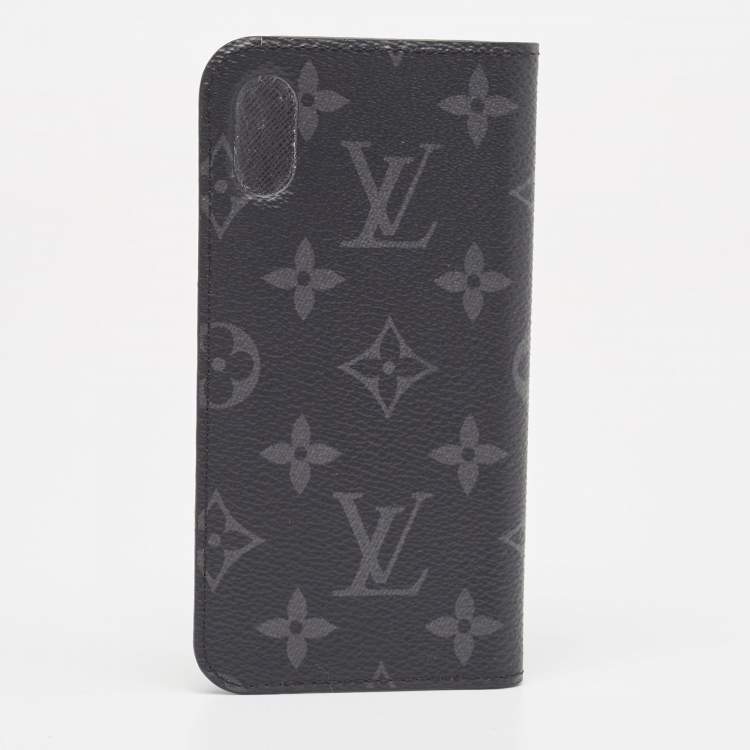 مملوكة مسبقًا Louis Vuitton Monogram Eclipse Canvas iPhone X Folio Case