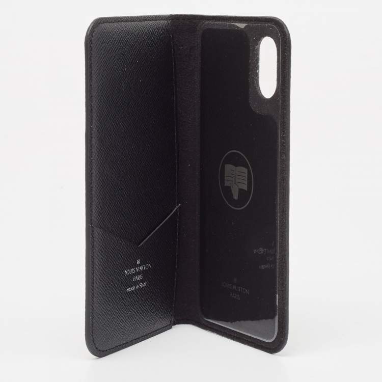 مملوكة مسبقًا Louis Vuitton Monogram Eclipse Canvas iPhone X Folio Case