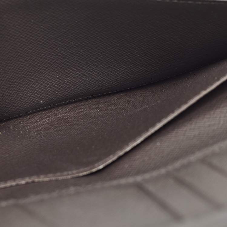 Pre Owned Louis Vuitton x Nigo Reverse Monogram Stripes Canvas Brazza Wallet