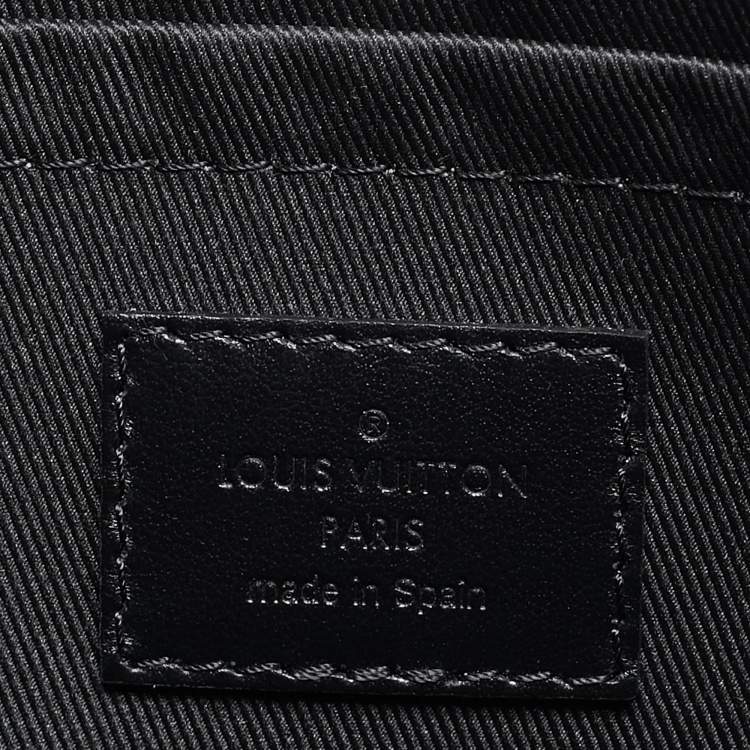 Pre Owned Louis Vuitton Monogram Eclipse Canvas To-Go Pochette