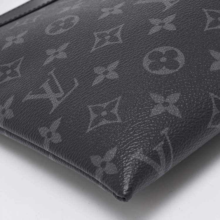 Pre Owned Louis Vuitton Monogram Eclipse Canvas To-Go Pochette