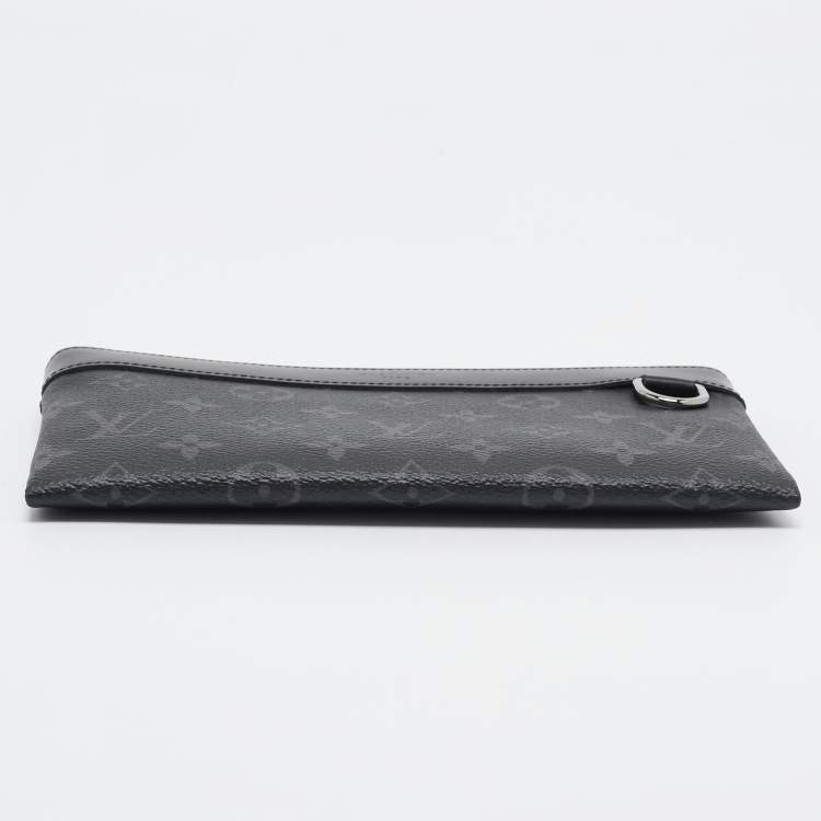 Pre Owned Louis Vuitton Monogram Eclipse Canvas Discovery PM Pochette