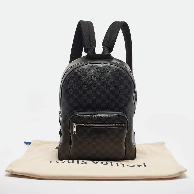 Pre Owned Louis Vuitton Damier Graphite Canvas Josh Backpack