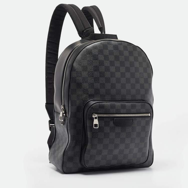 Pre Owned Louis Vuitton Damier Graphite Canvas Josh Backpack