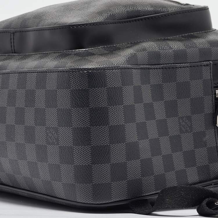 Pre Owned Louis Vuitton Damier Graphite Canvas Josh Backpack