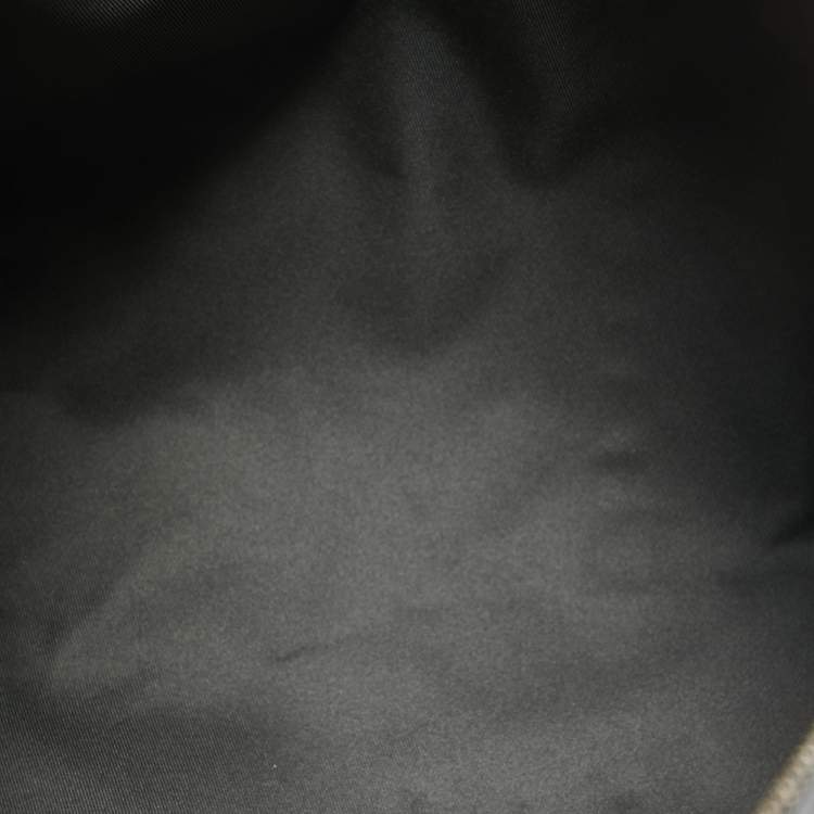 Pre Owned Louis Vuitton Monogram Eclipse and Reverse Canvas Keepall Bandouliere 50 Bag