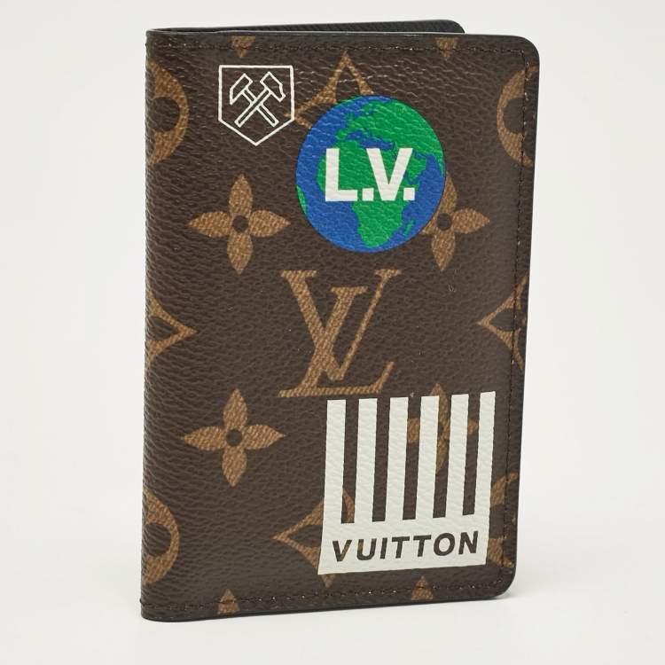 Pre Owned Louis Vuitton Printed Monogram Canvas Pocket Organizer