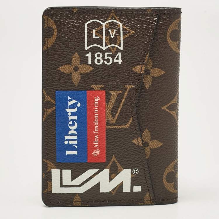 Pre Owned Louis Vuitton Printed Monogram Canvas Pocket Organizer